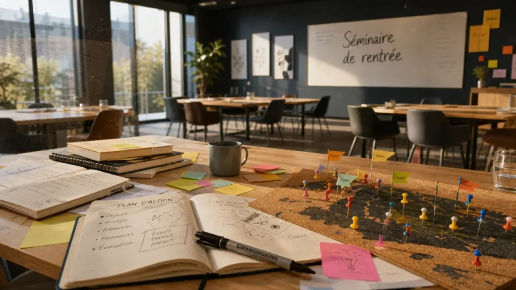 Séminaire de rentrée : cohésion et alignement des priorités en salle