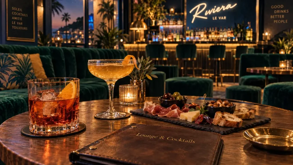 Bar lounge var : cocktails, tapas et ambiance lounge